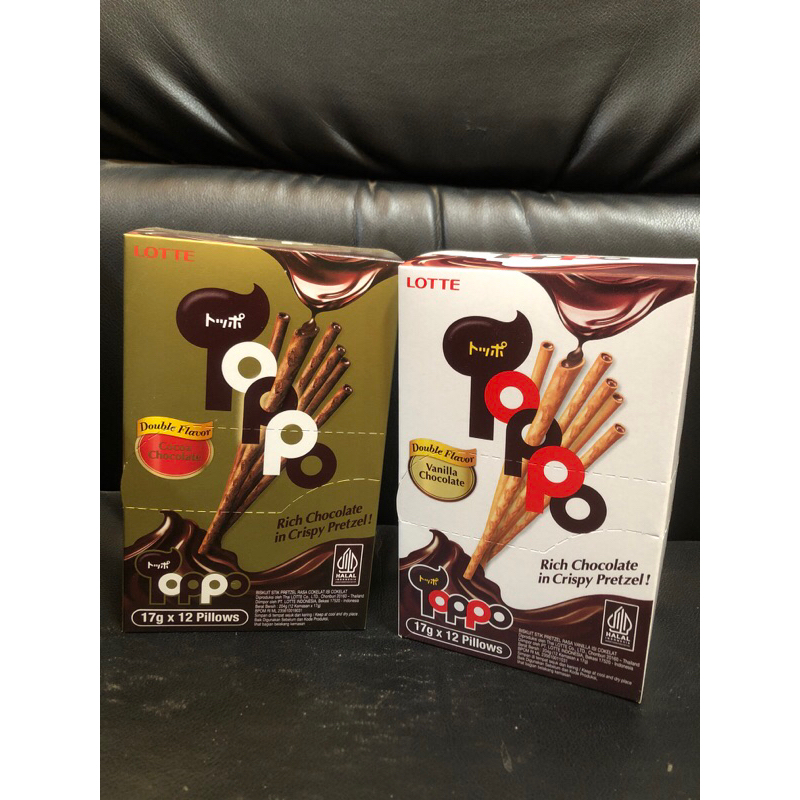 

Lotte Toppo Perpak Isi 17gr x 12 Pcs