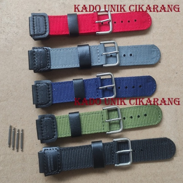 Tali Strap Nato / Nilon / Kanvas Untuk Jam Tangan Casio AE-1000 AE-1200 AE-1100 AE-1300 W-S200 W-S21