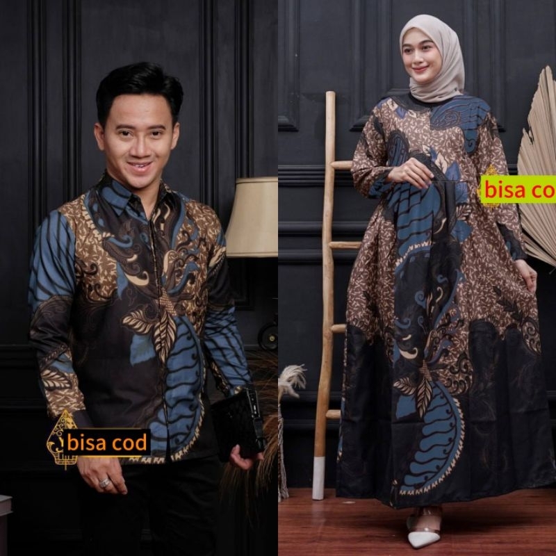 BATIK COUPLE AYAMIA // BATIK MODERN MOTIF SONGKET // BATIK GROSIR PEKALONGAN