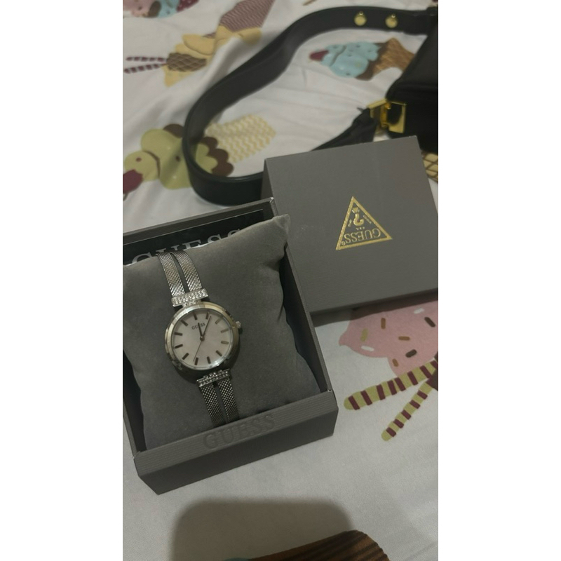 GUESS WATCH LADIES SILVER (new)
