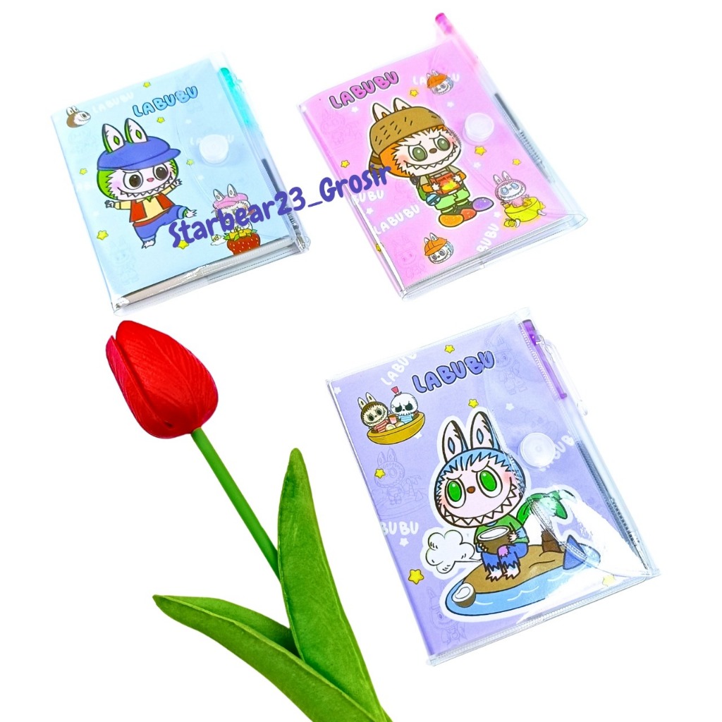 

memo kancing plus pen labubu and friends (LKJ 045)