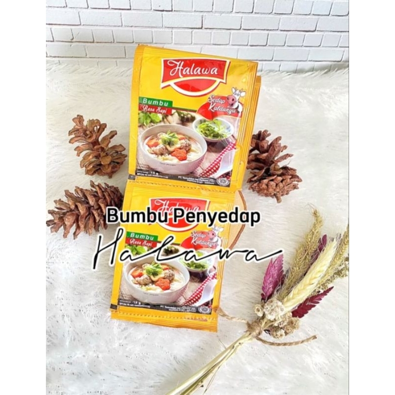 

halawa bumbu masak 12 sachet