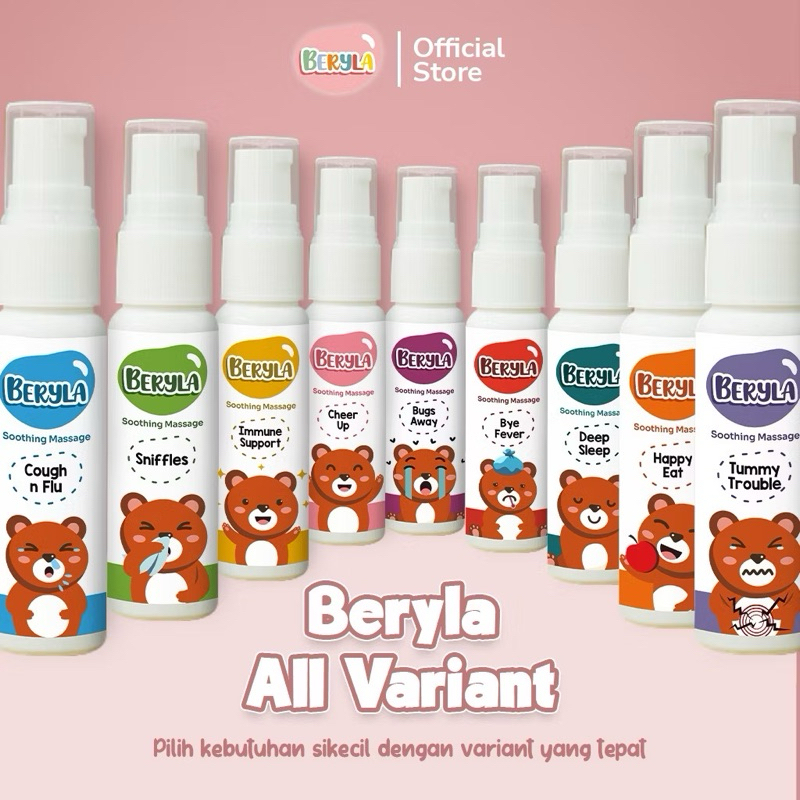 Beryla Kids Massage Oil