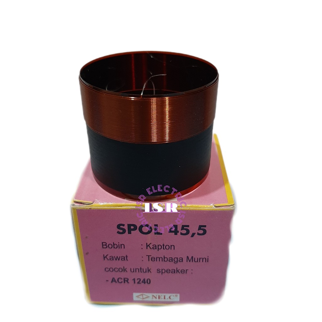Spool/Spull speaker 2 inch voice coil 45,5 spool acr 1240 SUKU CADANG NELC