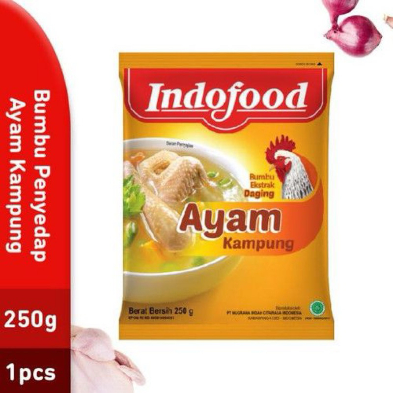 

Bumbu Penyedap Indofood Rasa Ayam Kampung 250 gr