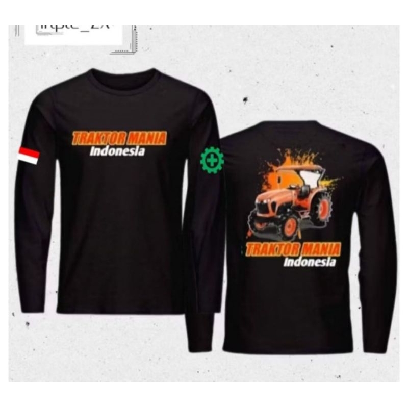 KAOS LENGAN PANJANG  TRAKTOR MANIA INDONESIA