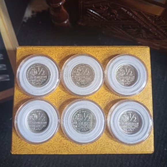 1/2 Dirham perak wakala amir zaim saidi