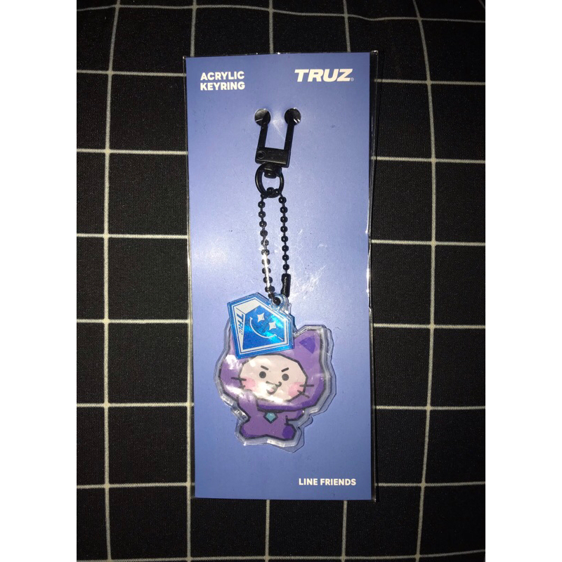 TRUZ keychain line friends chilli