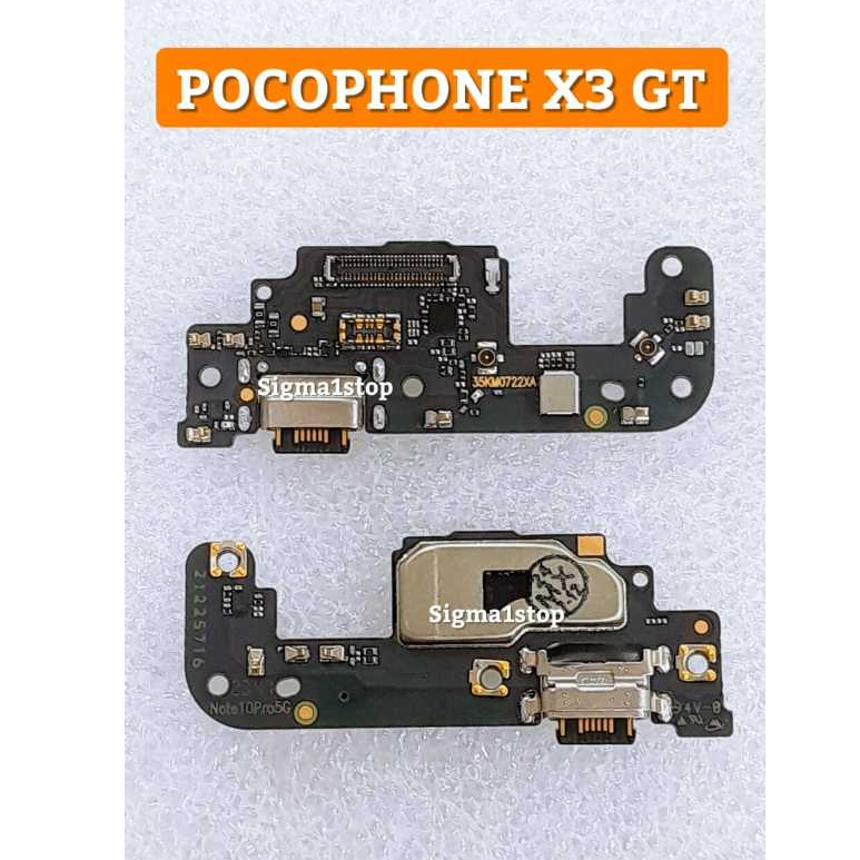 POCOPHONE X3 GT PCB CONNECTOR CHARGE PLUG IN KONEKTOR PAPAN CAS POCO PI