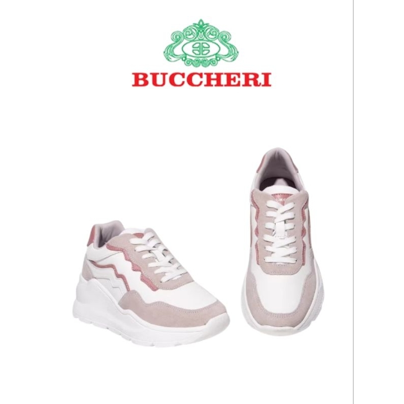 BUCCHERI Sepatu Sneakers Wanita-by2079-cream