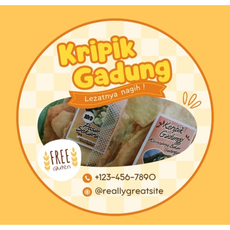 

Kripik Gadungg