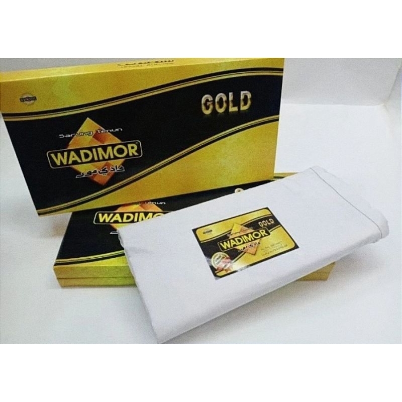 Sarung Wadimor Putih Polos - Sarung Putih Polos