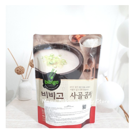 

CJ FOOD BIBIGO Beef Bone Soup Sup Kaldu Tulang Sapi Enak 500 gr Repack