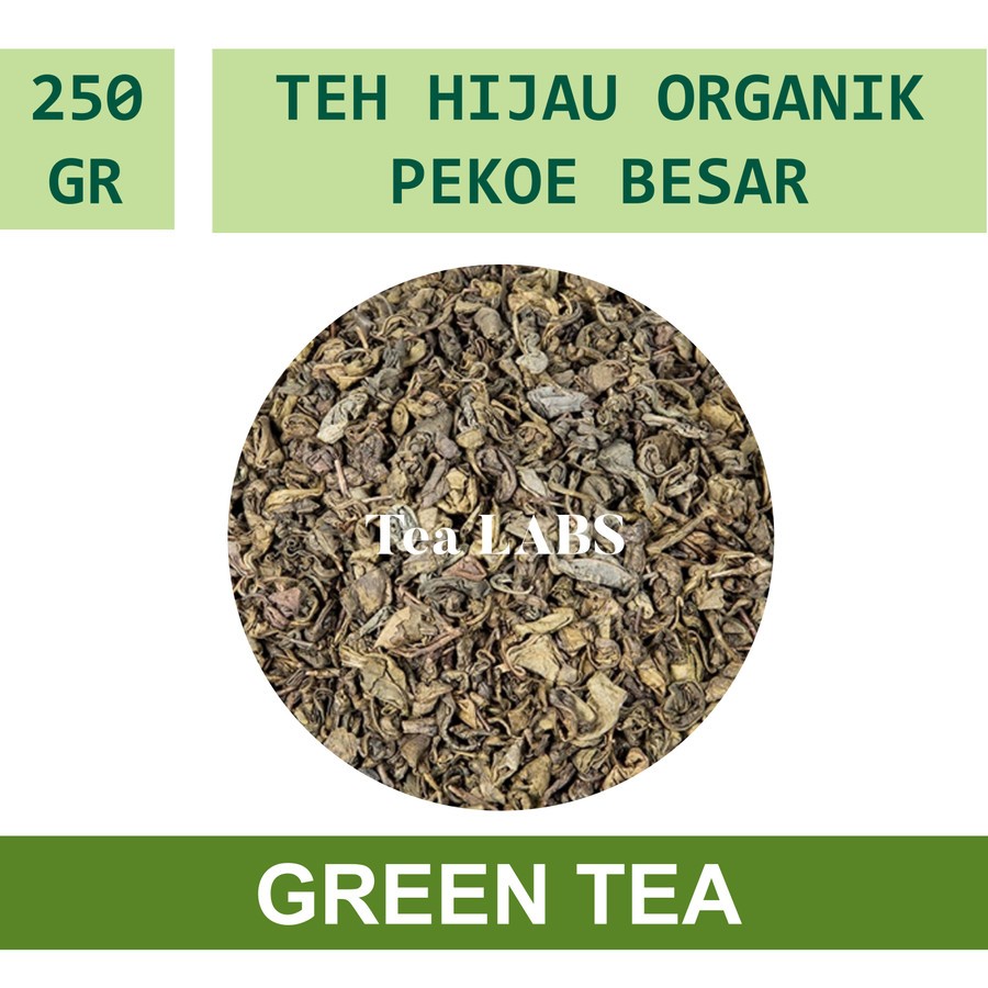 

Pekoe Besar Green Tea / Teh Hijau Indonesia 250 GRAM