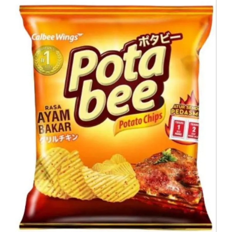 

Potabee Ayam Bakar Pedas 68gr