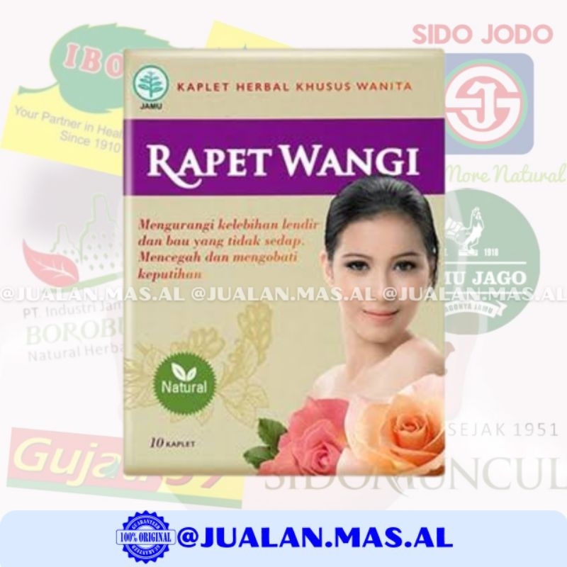 DELTOMED - RAPAT WANGI / RAPET WANGI (ISI 10 KAPLETS)