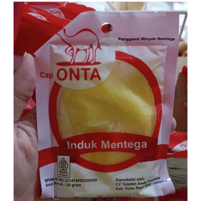 

Onta Induk Mentega 50gr