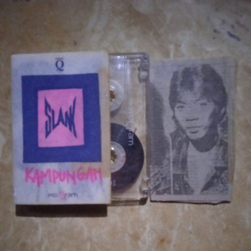 kaset pita slank kampungan (cover kanvas)