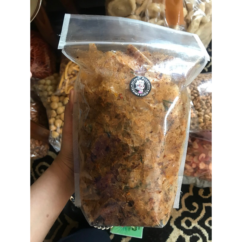 

KRIPIK KACA EXTRA PEDAS, CEMILAN PEDAS NAMPOL, CEMILAN PEDAS DAUN JERUK BEST SELLER