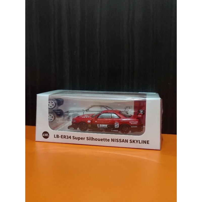 CM Model Nissan ER34 Silhouette LBWK