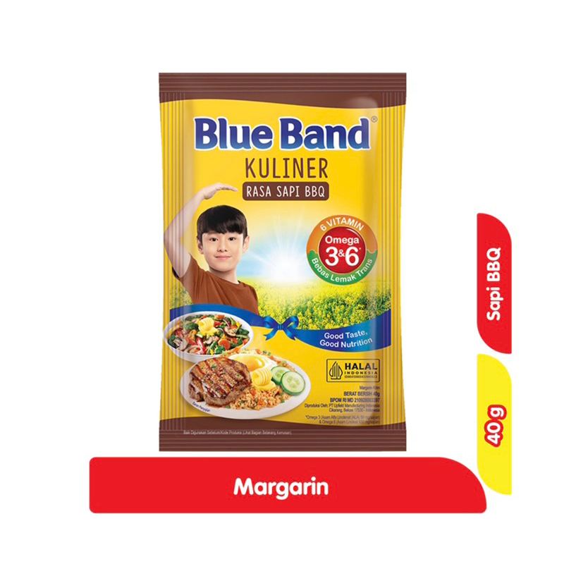 

Blue Band Kuliner Margarin Rasa sapi BBQ