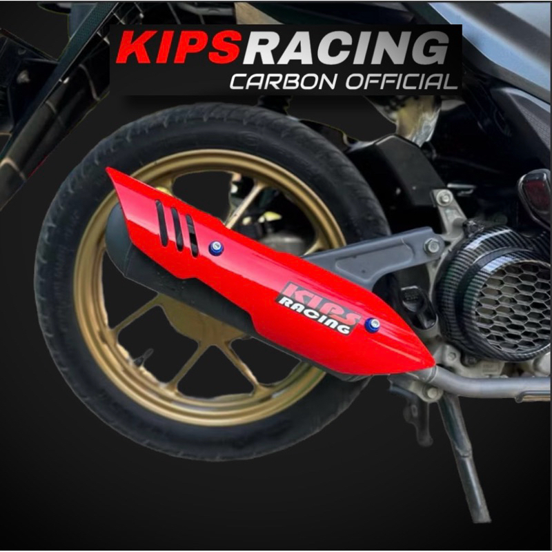TUTUP KNALPOT BEAT NEW KIPS RACING TERBARU ▪️Cover knalpot beat new tutup knalpot kips racing motor 
