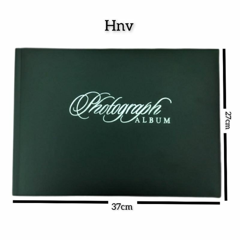 PHOTOGRAPH ALBUM FOTO MAGNETIC LANSCAPE BLACK BESAR 3R 4R 10R + TAS Album