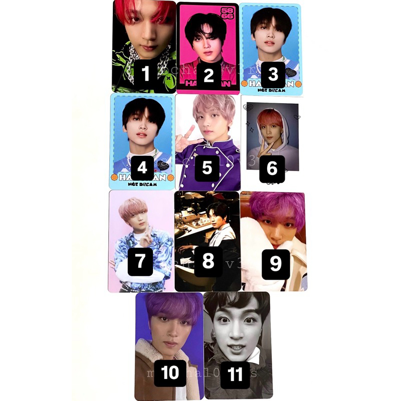 [READY STOCK] PC HAECHAN PHOTOBOOK CANDY 2 BADDIES KR VER TC CONCEPT GLITCH MODE CANDY B VER KEYCARD