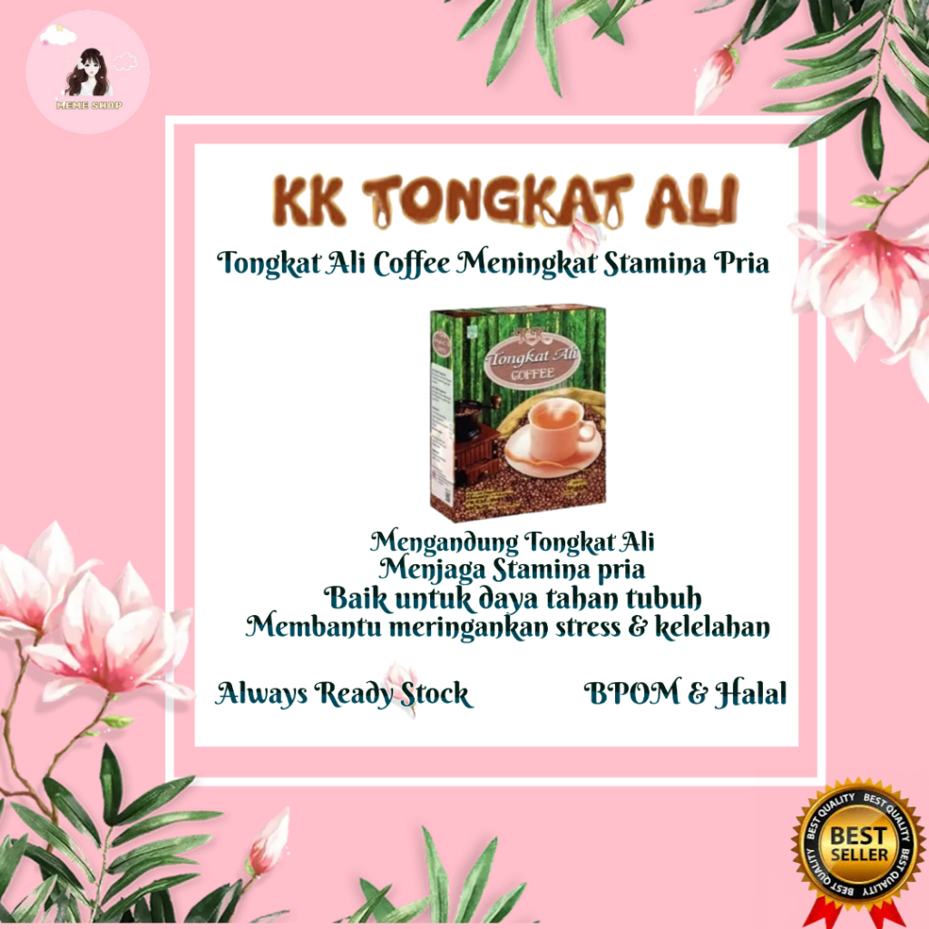 

KK Coffee Tongkat Ali Kopi Tongkat Ali minuman kesehatan KK Indonesia