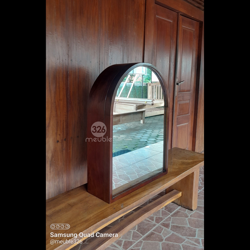 Rak Gantung Minimalis Jati - Rak Dinding Jati - Rak Kamar Mandi - Rak Meja Rias