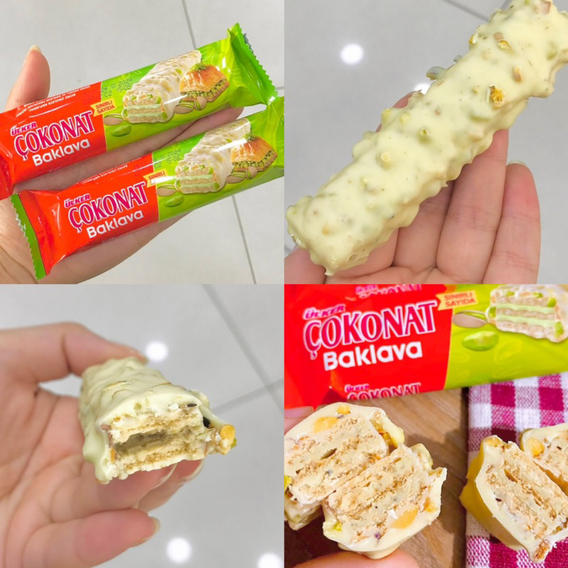 

COKONAT BAKLAVA | Coklat Turki Ulker | Cemilan Turki | Oleh Oleh Turki