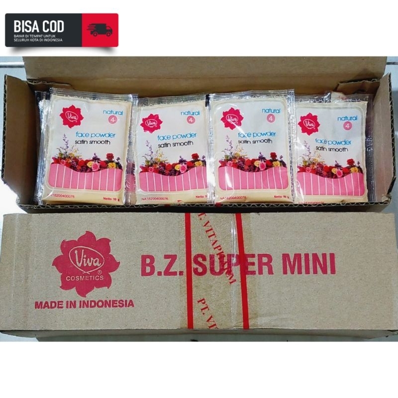 ( 1 Box ) VIVA BEDAK TABUR SASET NO 4