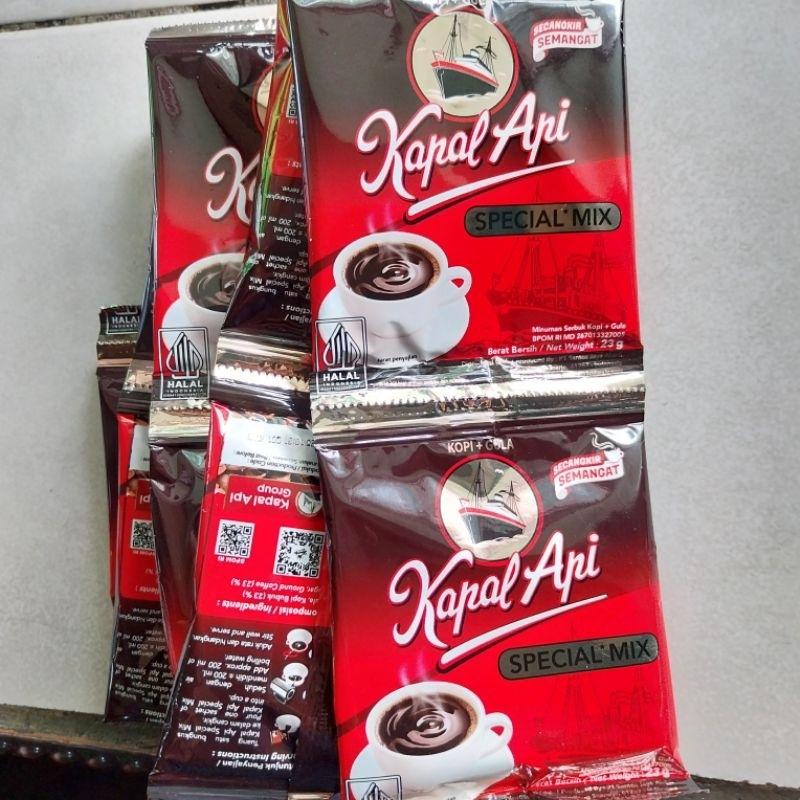 

(JOGJA-JATENG) KAPAL API SPESIAL MIX KOPI PLUS GULA 24GR 5SACHETS