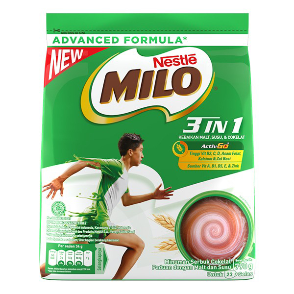 

Milo 3in1 activ-go 790 gram