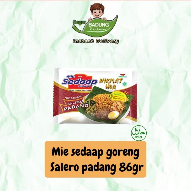

Mie Sedaap goreng Salero Padang 86gr