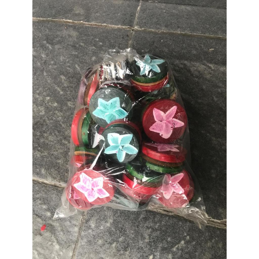 yoyo mainan jadul bahan kayu kualitas premium murah