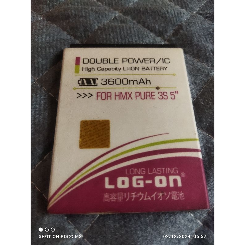 Baterai HiMax M20i [Log-On]