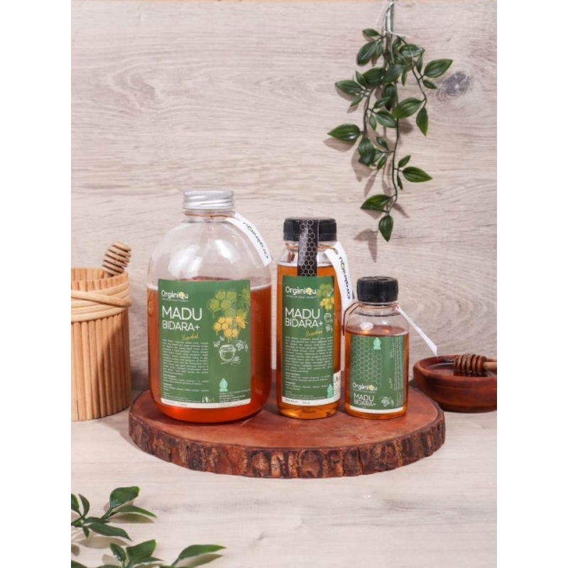 

ORGANIQU Madu Multiflora Plus Extract Bidara untuk mencegah Insomnia Tantrum dan stres Halal Bersertifikat