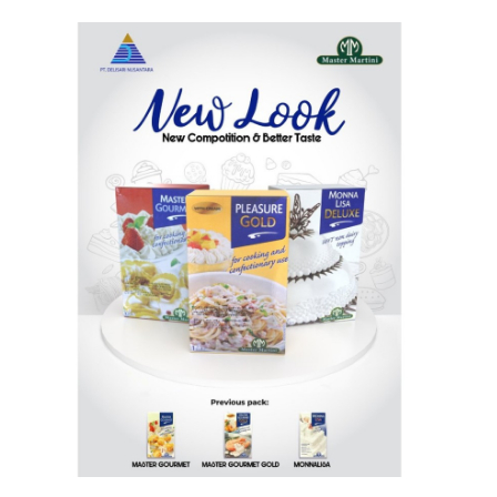 

MASTER MARTINI PLEASURE GOLD Culinary Cooking Cream Krim Masak 1 L