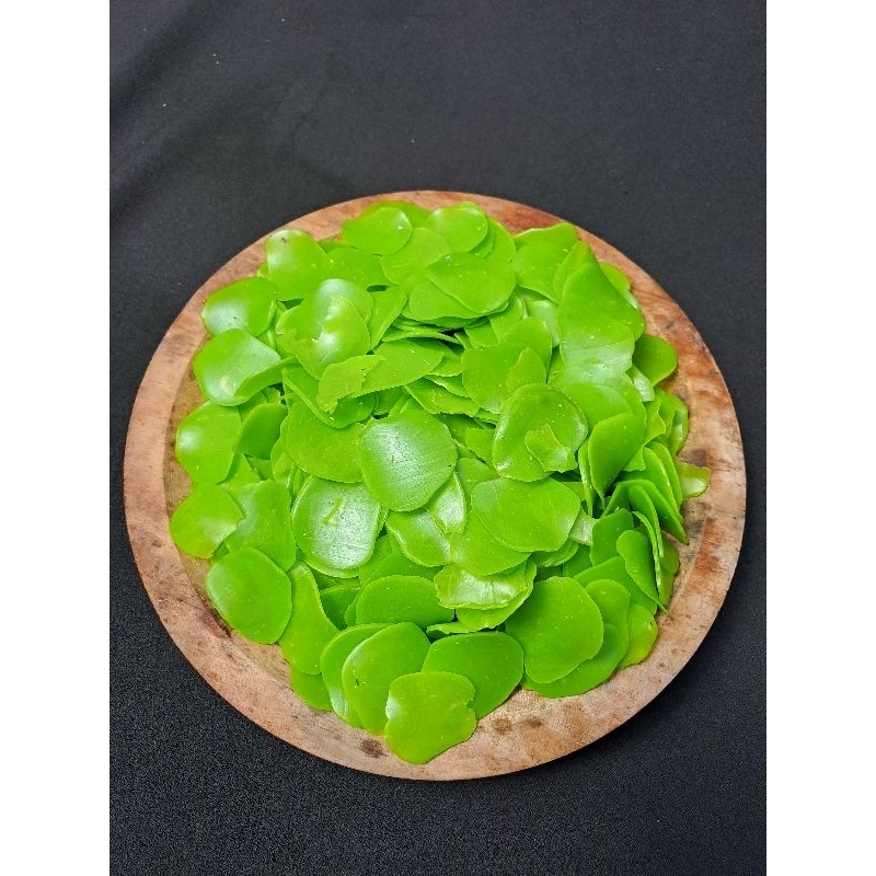 

KERUPUK HIJAU 500gr topping seblak