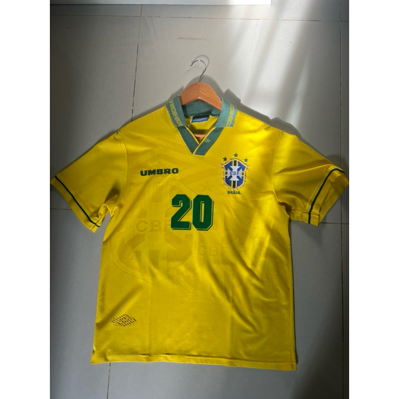 Jersey Brazil 1994 Nameset Ronaldo 20