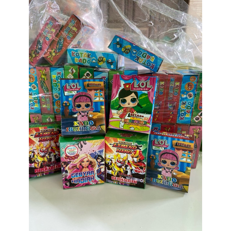

20pcs kotak kado berhadiah menarik cocok dijual lagi