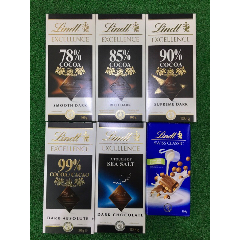 

Lindt Excellence Milk/Dark Chocolate 100gr