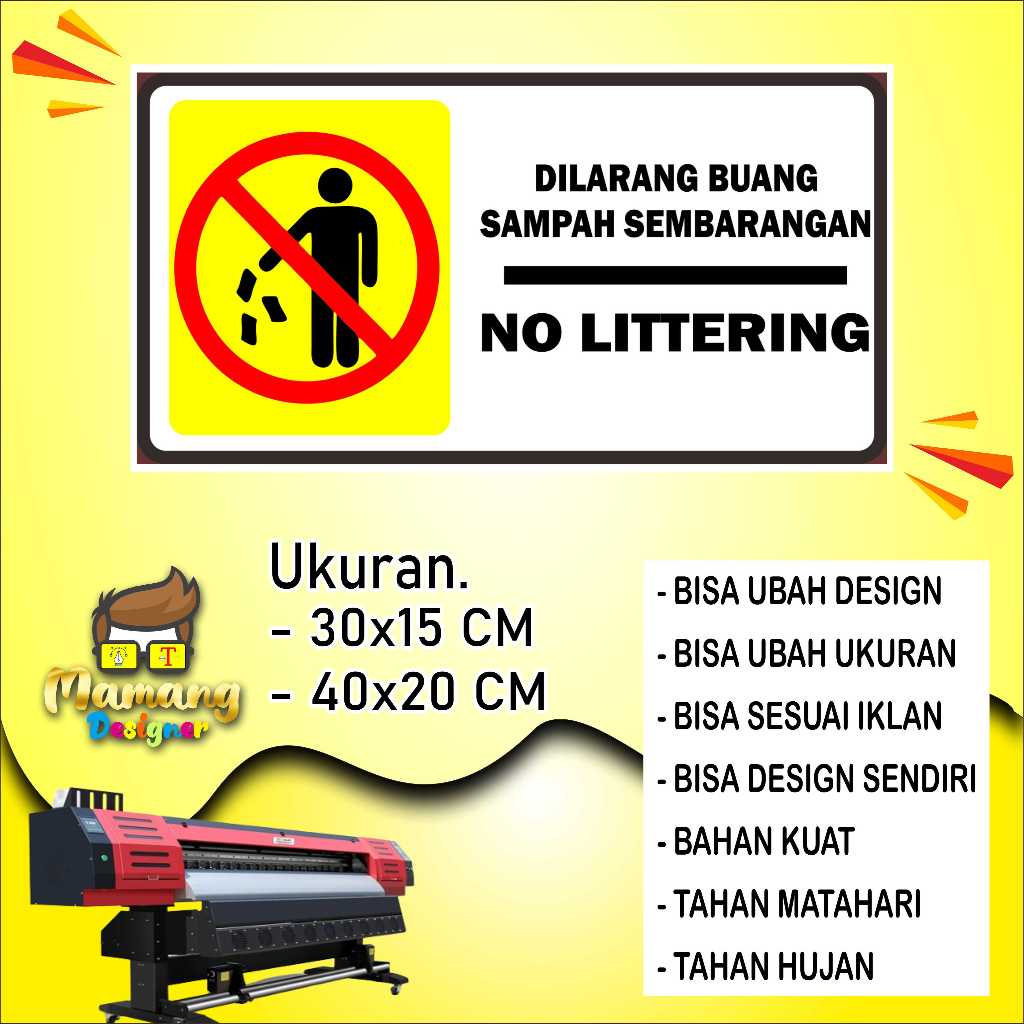 

Sticker Tempelan Kata Kata Dengan Bahan Tahan Lama Kuning