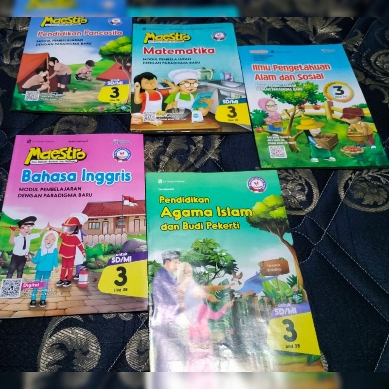 LKS Kelas 3 SD K Merdeka (MAESTRO) SEMESTER 2+KUNCI JAWABAN