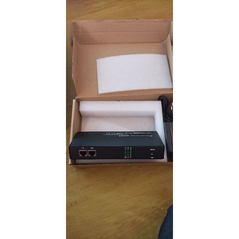 media converter 2 LAN 6 fiber optic