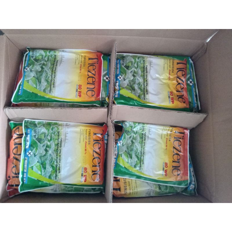 Tiezene 500 gr X 40 pcs 1 box Fungisida untuk tanaman bawang melon cabe merah semangka kentang