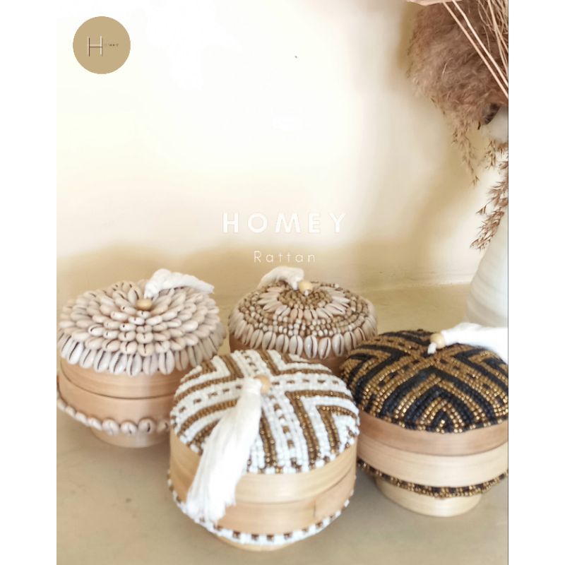 Homey Rattan | DEWI JEWELLERY BOX | Tempat aksesoris Rotan|  Kerajinan Rotan | Rotan asli Lombok