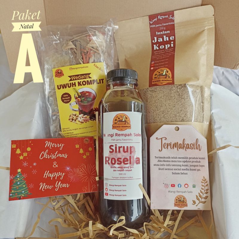 

HAMPERS JAMU SPESIAL NATAL 2024 - PAKET A