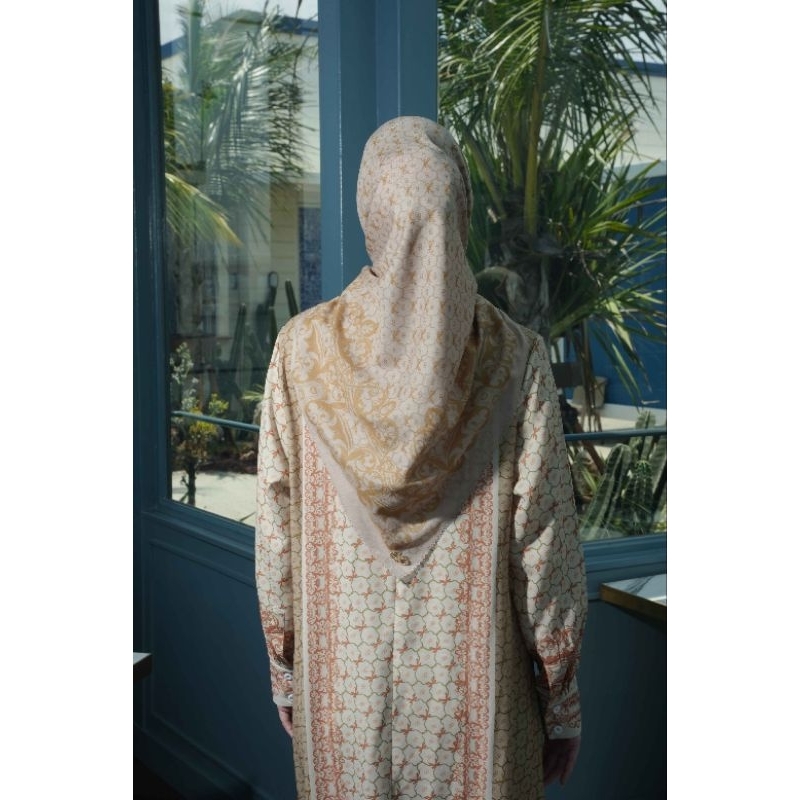 DONNA SCARVES - LUELLA SCARVES CUSTARD